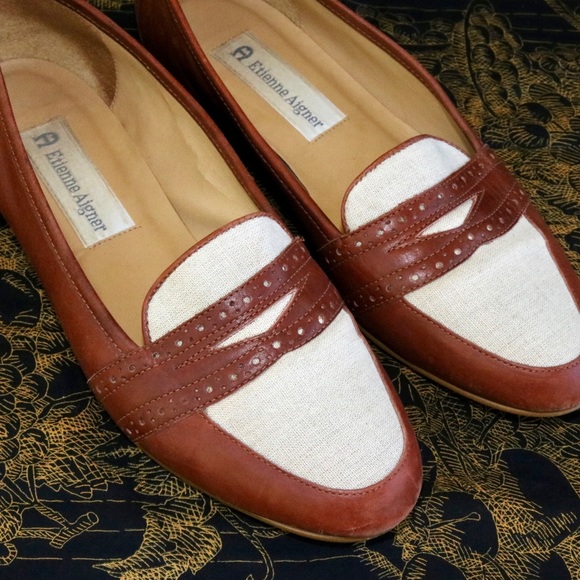 etienne aigner loafers